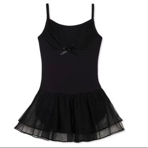Girl's Freestyle Danskin M 7/8 Leotard with skirt